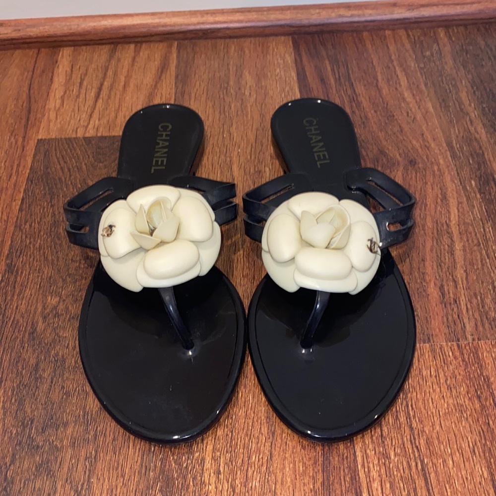 Chanel Flip Flops